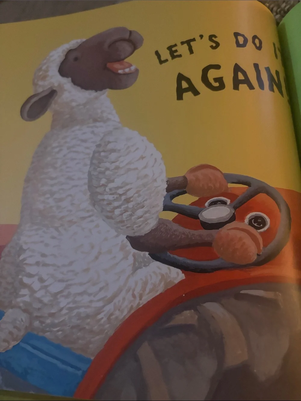The Gobble Gobble Moooooo Tractor Book by Jez Alborough.